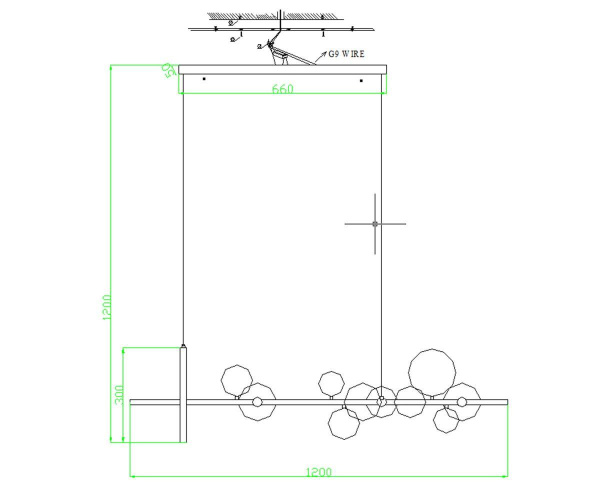Подвесная люстра Kink Light Иона 09408-10,19