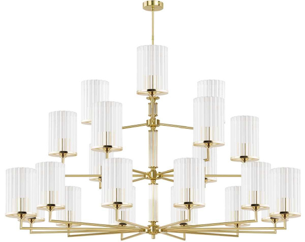 Подвесная люстра KUTEK MOOD Artu Ryfel ART-ZW-12+6+3(ZM)R