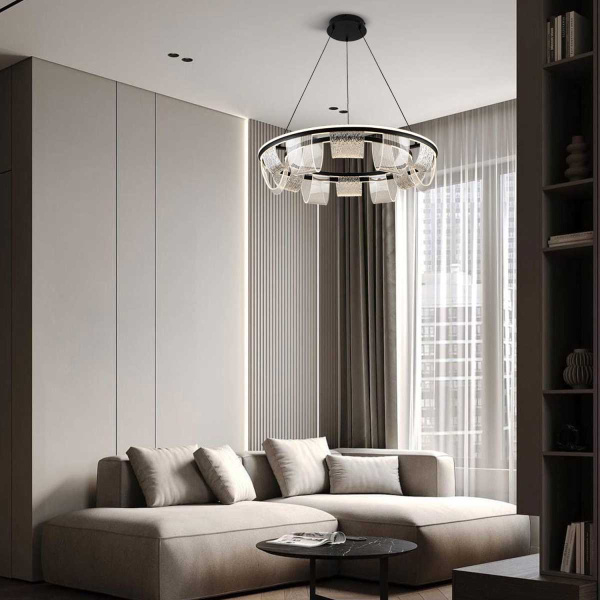 Подвесной cветильник LED4U L7706-800 BK