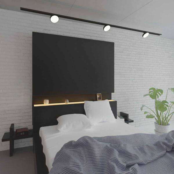 Трековый светодиодный светильник Elektrostandard Pila 85078/01 черный a056103