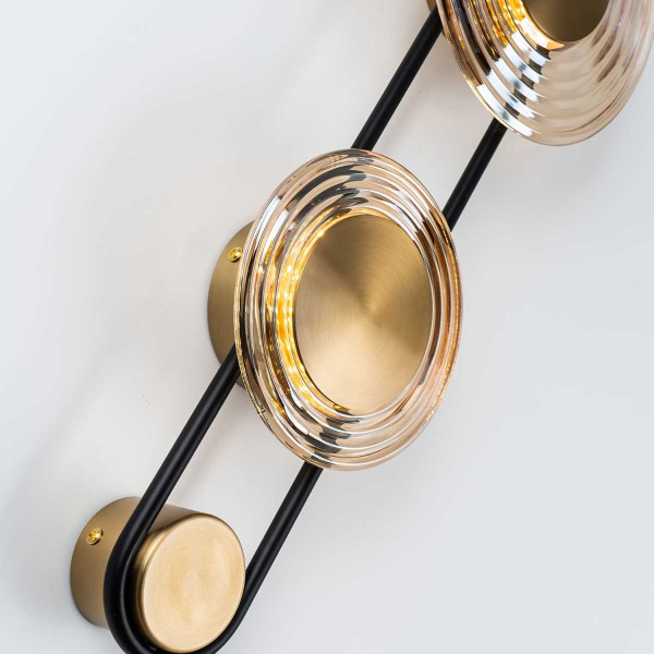 Настенный светодиодный светильник Modelux Modestyle MS.1506.02 BK-BS