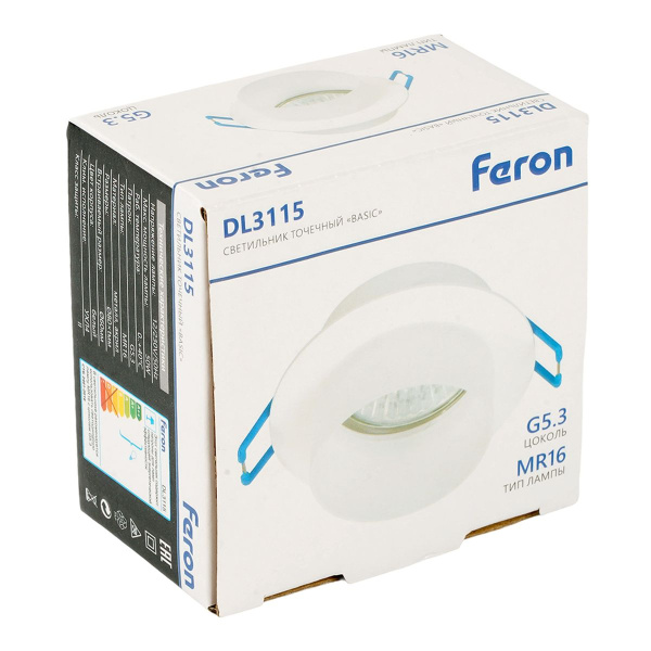 Встраиваемый светильник Feron DL3115 51935