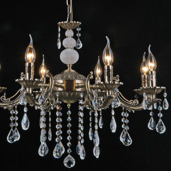 Люстра Illumico IL9927-8PSQ-24 AB CASTOR