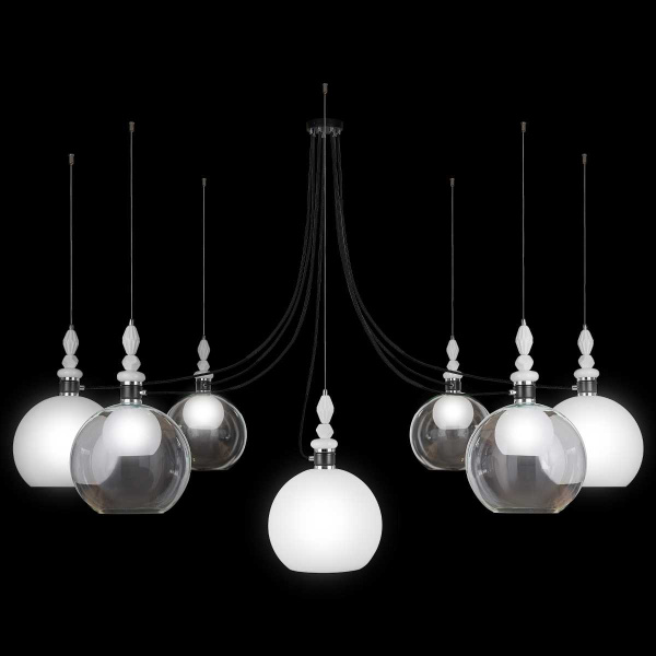 Подвесной светильник 33 ИДЕИ PND182.07.17CH.003BL-M62TW