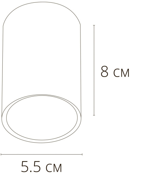 A1517PL-1BK Точечный накладной светильник Arte Lamp BEID A1517PL-1BK