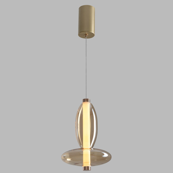 Подвесной светодиодный светильник Crystal Lux Quasar SP10W Led Amber