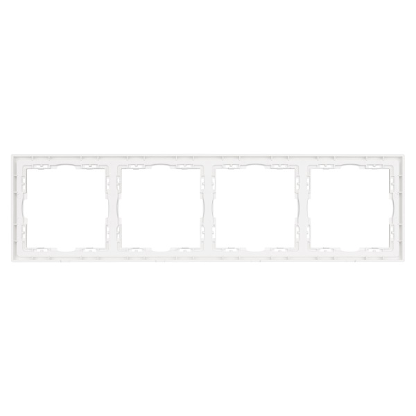 Рамка пластиковая Arlight FRM-NOBE-SFPL-4-WH 054223