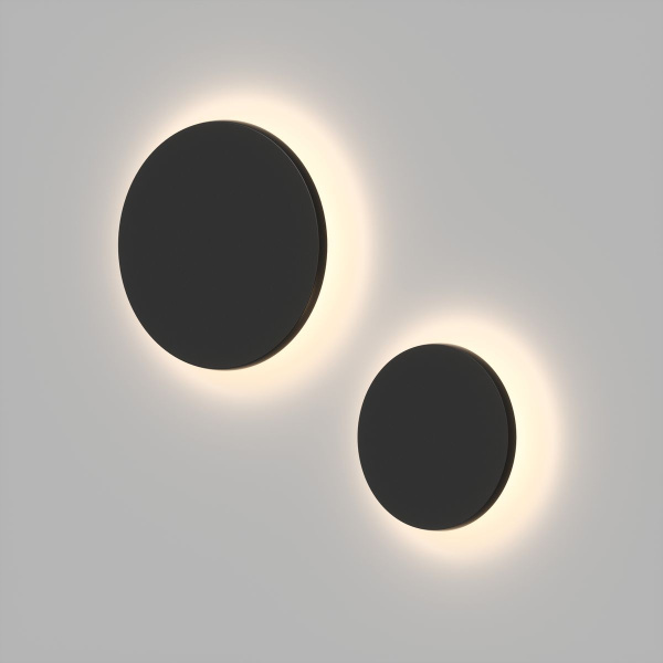 Уличный настенный светодиодный светильник Denkirs Alta DK9780-BK