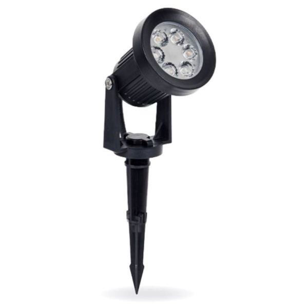 Светильник грунтовой на колышке (грунтовый) Feron.ONE SP2712 8W 4000К 195-245V IP65 пластик