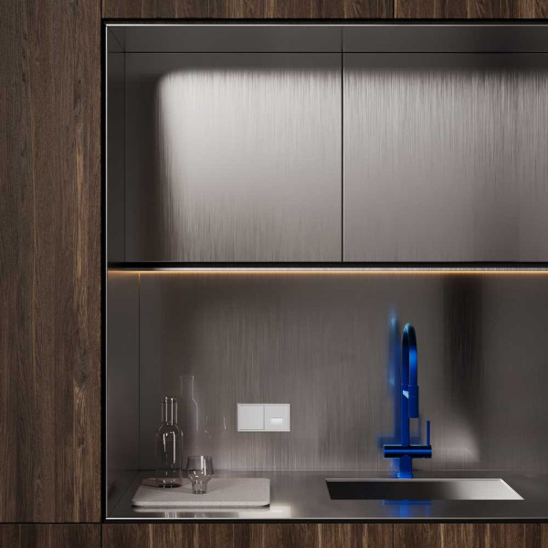 Клавиша для выключателя/переключателя одноклавишного, S70 (серый) Voltum VLS000116