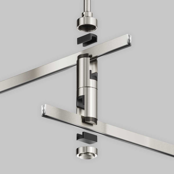 Крепление потолочное двойное Short 78мм Maytoni Technical TRA156C-D1-PT