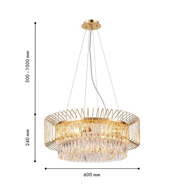 Подвесная люстра Favourite Subito 4779-6P