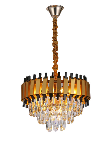 Люстра (RL) 26021/5+2 BLACK+GOLD (1)