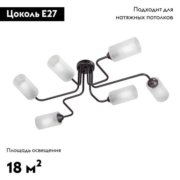 Потолочная люстра Vitaluce V4310-1/6PL
