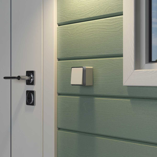 Выключатель одноклавишный влагозащищенный Werkel Gallant слоновая кость W5010203 4690389163937