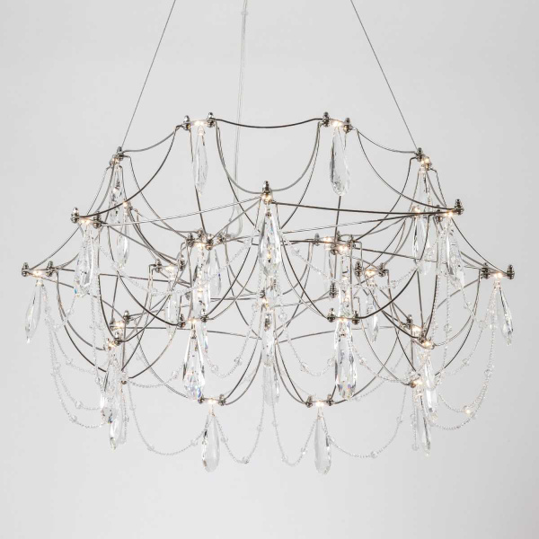 Подвесная светодиодная люстра Modelux Premium ML.5603.600P СН