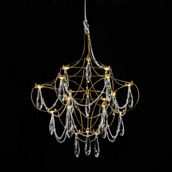 Подвесная светодиодная люстра Modelux Premium ML.5601.400P BS