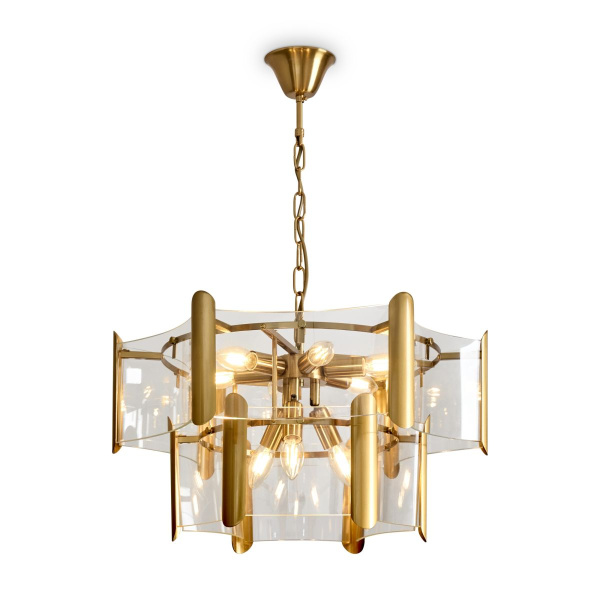 Подвесная люстра Freya Люмьер / Lumiere FR5516PL-09BS
