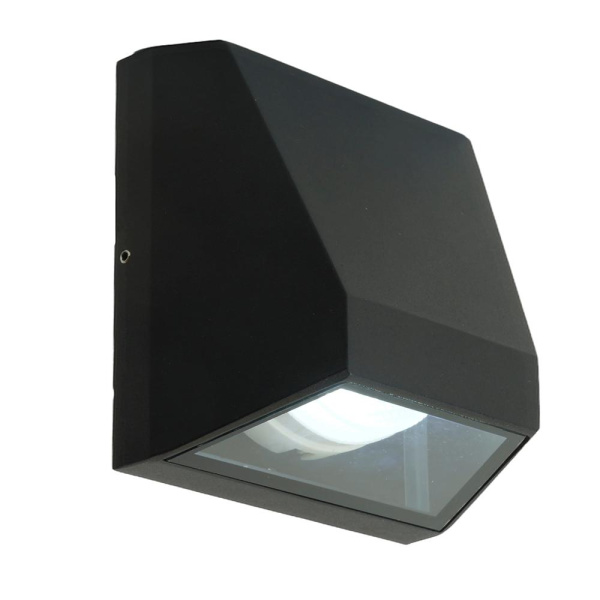 Светильник садово-парковый Feron DH508,на стену, GX53 230V, черный 51329