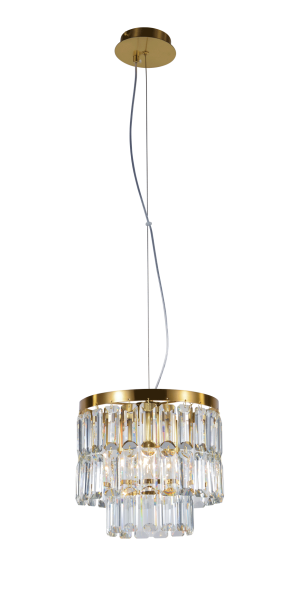 Люстра NW 2752P/3A PLATING BRASS+CLEAR (1)