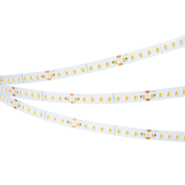 Светодиодная лента Arlight 8W/m 126Led/m 2835SMD теплый белый 5M UL-A126-10mm 24V Warm3500 044496