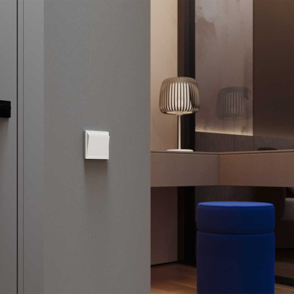 Накладка для выключателя карточного, S70 (хлопок) Voltum VLS002613