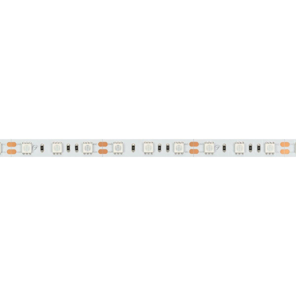 Светодиодная лента Arlight 4W/m 60Led/m 5060SMD теплый белый 5M RT-B60-10mm 24V Warm2400 018099(2)