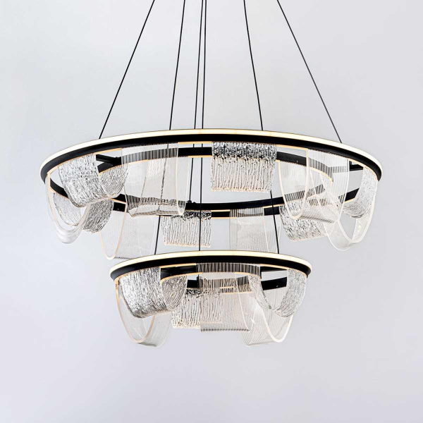 Подвесной cветильник LED4U L7706-800-460 BK