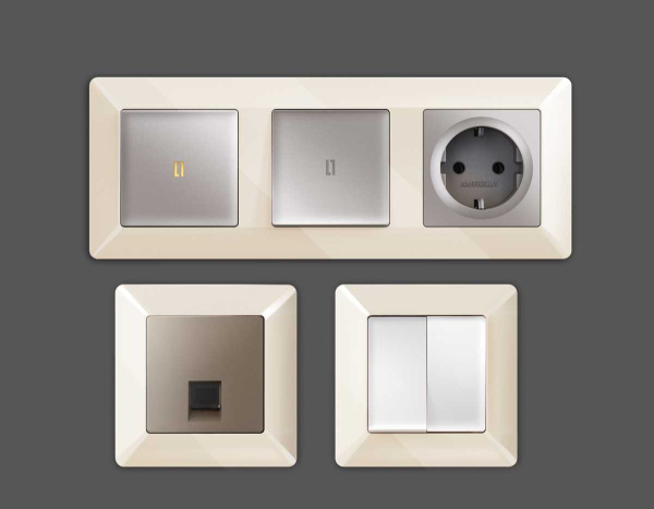 Рамка AMBRELLA VOLT AF110301