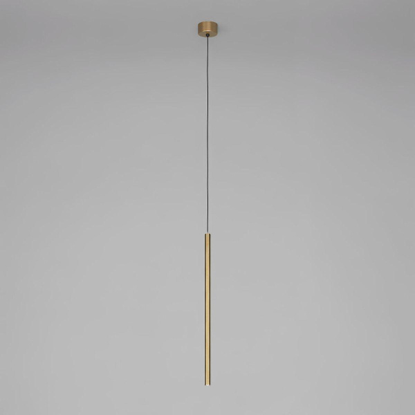 Подвесной светодиодный светильник Elektrostandard Flinn 50263 LED 4W 4000К латунь a072222