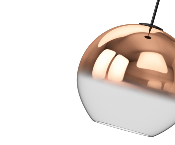 07565-25,32 Подвес ВОСХОД розовое золото d25 h200 E27 1*40W