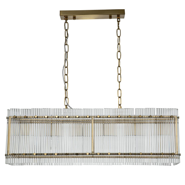 Подвесная люстра Indigo Venera 12024/6PL Brass V000305