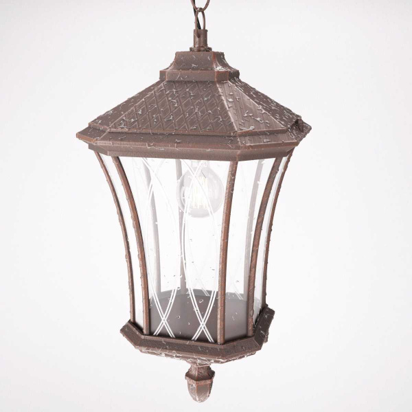 Уличный подвесной светильник Elektrostandard Virgo H капучино a031923