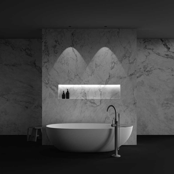 Встраиваемый светильник Maytoni Technical Dip DL122-15W-2.7K-TRS-B