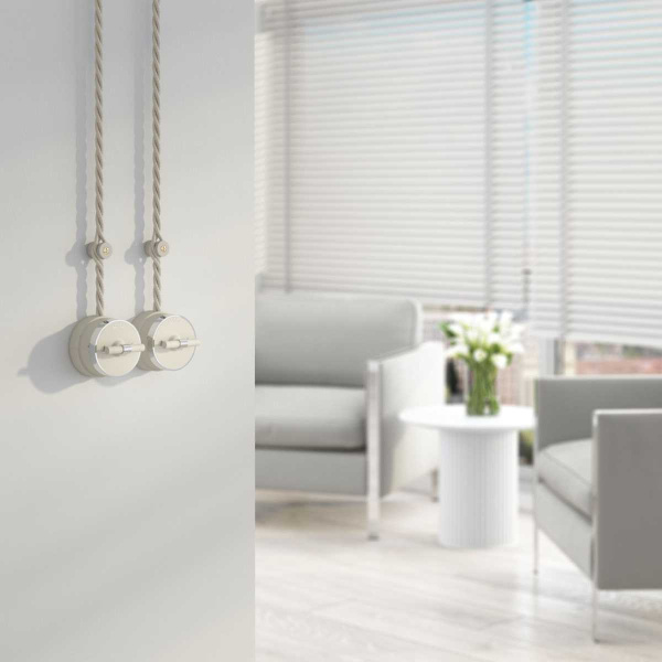 Переключатель-выключатель Werkel Vintage слоновая кость матовый/хром W5812055 4690389174681