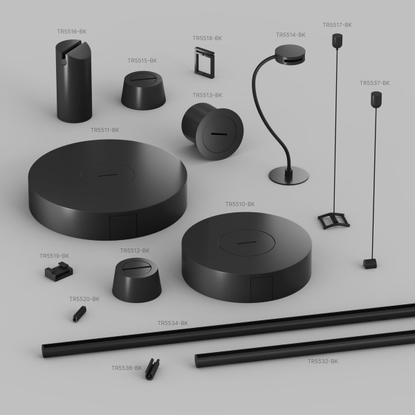 Подвес Denkirs Belty Rod TR5537-BK