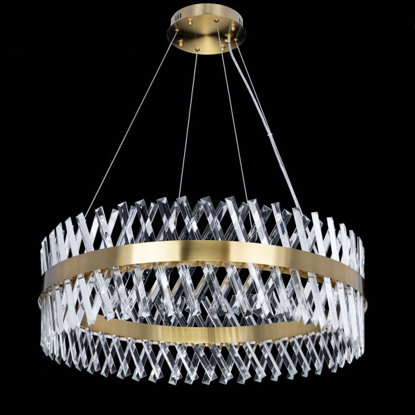 Подвесная светодиодная люстра Citilux Ричард бронза CL336083