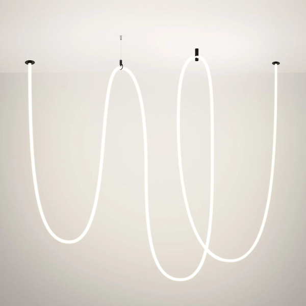 Подвесной светодиодный светильник Arlight SP-Tropic-Built-Trimless-R18-L10000-110W Day4000 043388