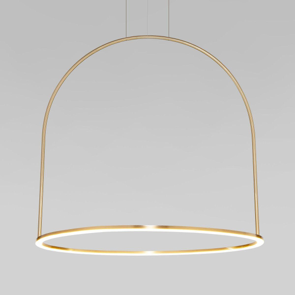 Подвесной светодиодный светильник Eurosvet Over 90323/1 латунь