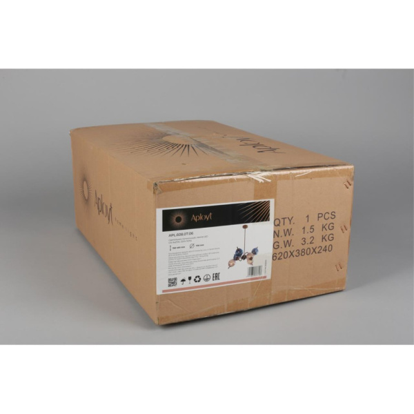 APL.608.07.06 Люстра потолочная Aployt Zhizel