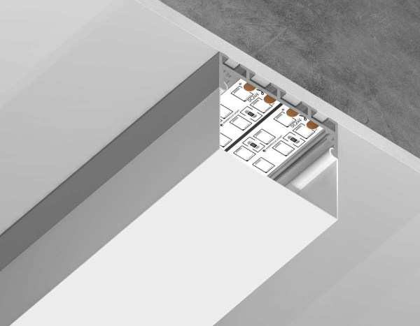 Профиль алюминиевый накладной/подвесной "Profile System" AMBRELLA LIGHT ILLUMINATION GP3070AL