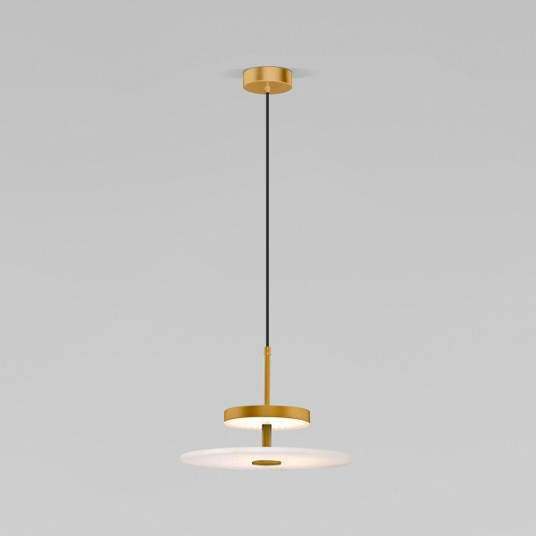 Подвесной светодиодный светильник Eurosvet Thasos 40342 LED латунь