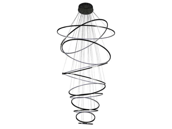 Подвесной светодиодный светильник Newport Loren 15211/S black glossy М0068988