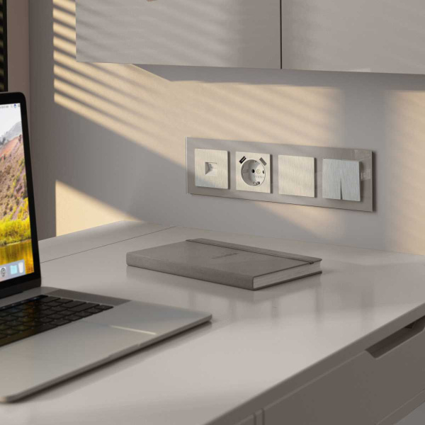 Заглушка Werkel перламутровый рифленый W1159213 4690389160998