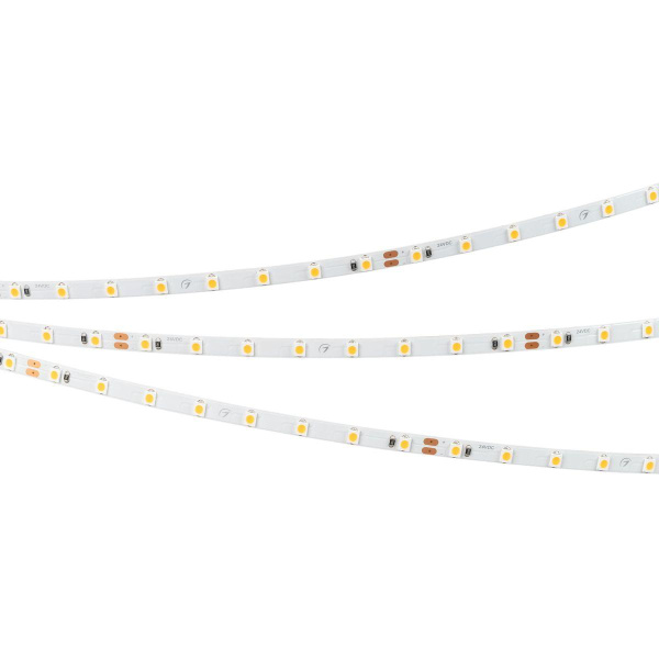 Светодиодная лента Arlight 5W/m 80LED/m 2835SMD дневной белый 5M RT-A80-5mm 24V Day5000 037796