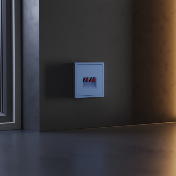 Накладка для розетки акустической 4-местной , S70 (деним) Voltum VLS001515