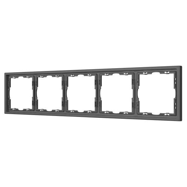 Рамка пластиковая FRM-NOBE-SFPL-5-GR Arlight 054230