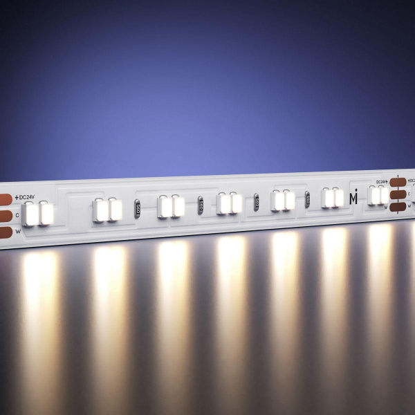 Светодиодная лента Maytoni 19,2W/m 140LED/m 2835SMD от теплого до холодного 5M 201124