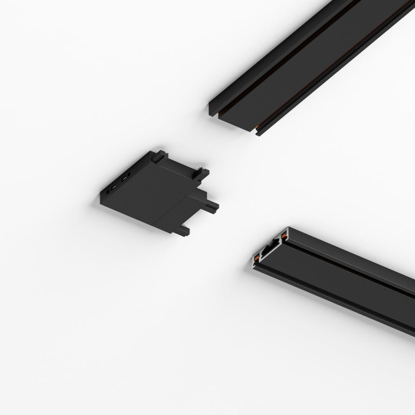 Соединитель четырёхсторонний для накладного шинопровода Elektrostandard Flat Magnetic 85003/00 черный a063738