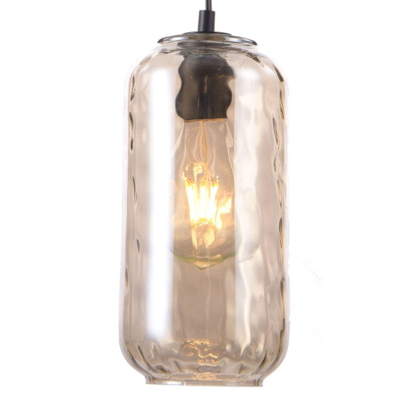 Подвесной светильник Escada Rise 10177/1S Black/Cognac